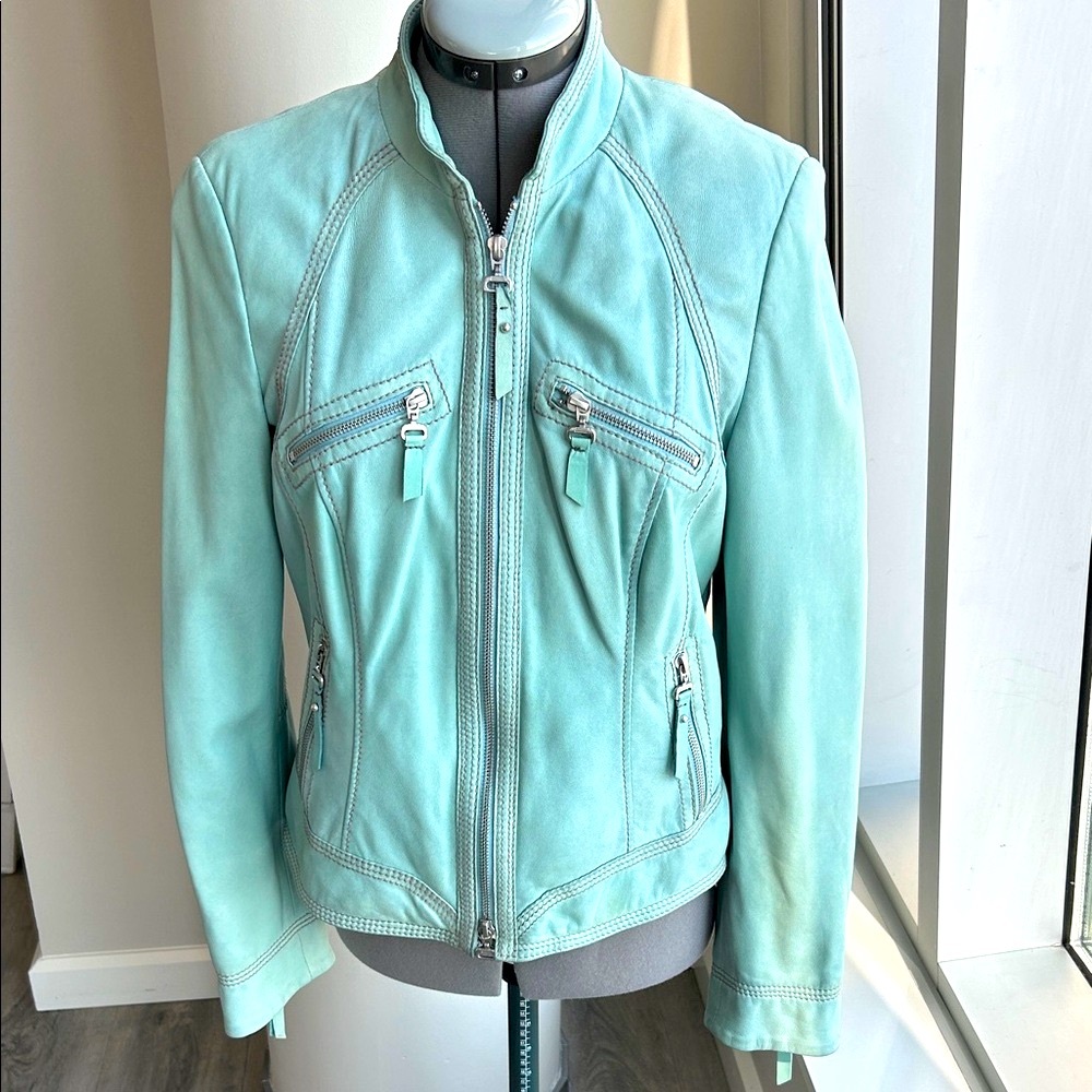 Stylish Mint Bomber Jacket for Women